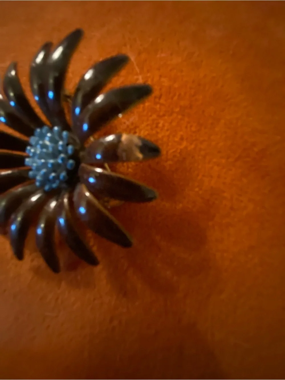 Vintage floral brooch